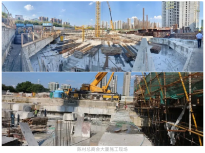 副會(huì)長(zhǎng)單位奔朗新材料助力陳村地標(biāo)性建筑建設(shè)